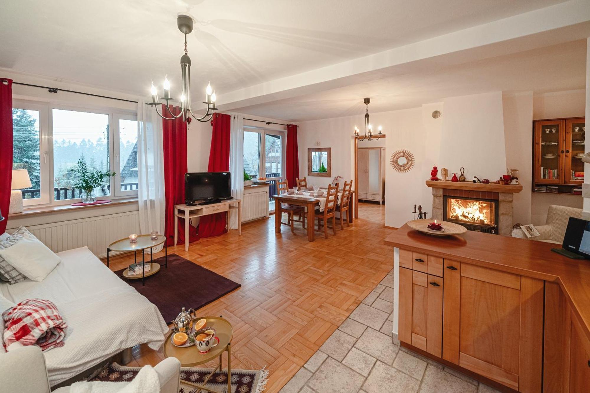 Apartament Karpielowka View Od-Nowa กอสเชียลิสกอ ภายนอก รูปภาพ